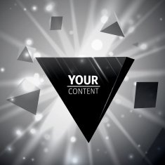 Stylish pyramid cover design N3