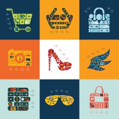 fashion flat infographic N103