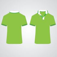 T-shirt template Front and back N2