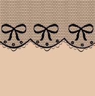 Beautiful delicate lace pattern vector illustration