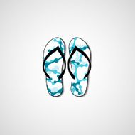 Abstract illustration on flip flops N157