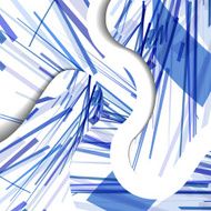 Abstract pattern of lines N81