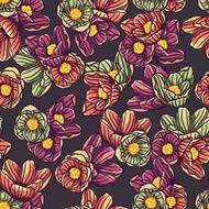 Seamless Floral Pattern N687