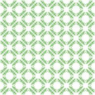 green tribal ethnic pattern