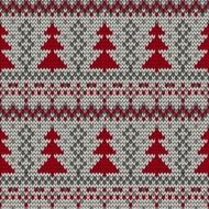 color knitted Christmas seamless pattern N5