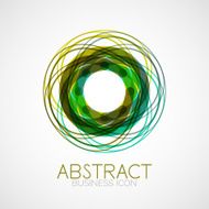 Symmetric abstract geometric shape N214