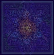 Paisley ornamental background