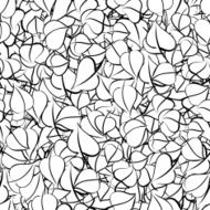 Seamless floral pattern with leaves N17