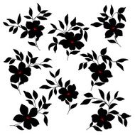 flower material N75