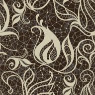 Flower lacy seamless background N23