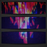 Abstract Geometric Banner N5