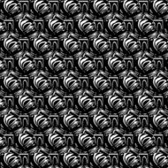 abstract black and white shape background