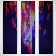 Abstract Geometric Banner N6
