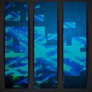 Abstract Geometric Banner N7