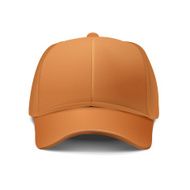 blank hat in orange N2