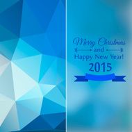 Abstract mosaic blue color behind a glass partition N2