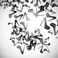 abstract background shoe N17