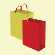 shopping bags vector illustration