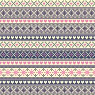 Traditional christmas pattern