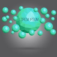Abstract polygonal background N4