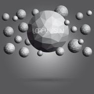 Abstract polygonal background N5