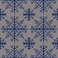 Christmas seamless knitted background N5