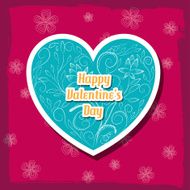 happy valentine's day background cards concepts Vector illustration design N31
