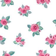 flower pattern seamless in vector