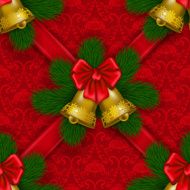 New Year&#039;s seamless background