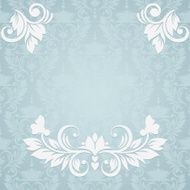 Beautiful wedding invitation