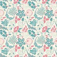 naive floral pattern