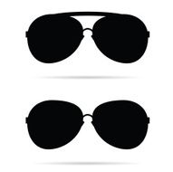 sunglasses black vector