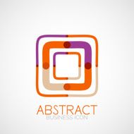 Symmetric abstract geometric shape N222