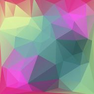 Abstract colorful background of triangles N12