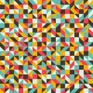 Seamless pattern with squares and triangles N2