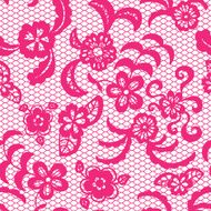 Lace seamless pattern with flowers N139