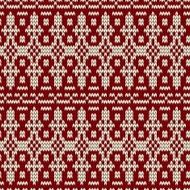 Christmas seamless knitted background EPS 10 vector illustration N11