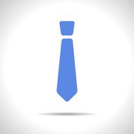 Vector tie icon Eps10 N6