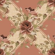 Beautiful Seamless peony pattern N4