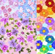 Seamless Floral Pattern N690