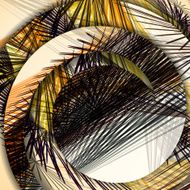 Abstract pattern of lines N83
