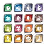 Fruit and Vegetables Icons N2