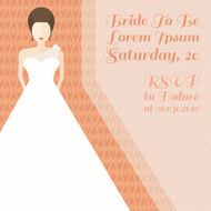 Bride in Flat Style N2