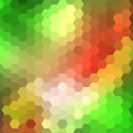 Abstract colorful hexagons background N8