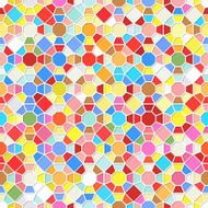 Colorful Seamless Mosaic Pattern N6