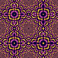 Seamless geometric pattern with colorful elements vector background