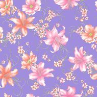 pattern of lily N8
