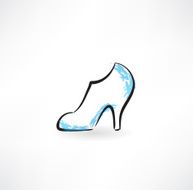 women shoe grunge icon