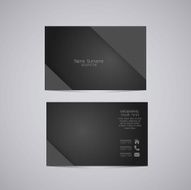 Vector abstract creative business cards N22