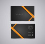 Vector abstract creative business cards N23